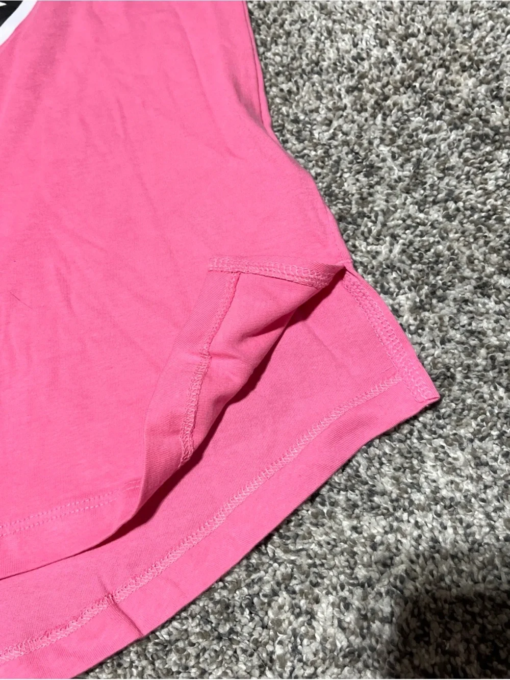 Las Vegas Raiders Girls T-shirt NFL Team Apparel Pink Size 10-12 New With Tags